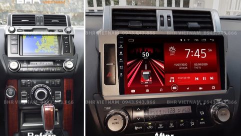 Màn hình DVD Android xe Toyota Prado 2010 - 2016 | Gotech GT8 Max